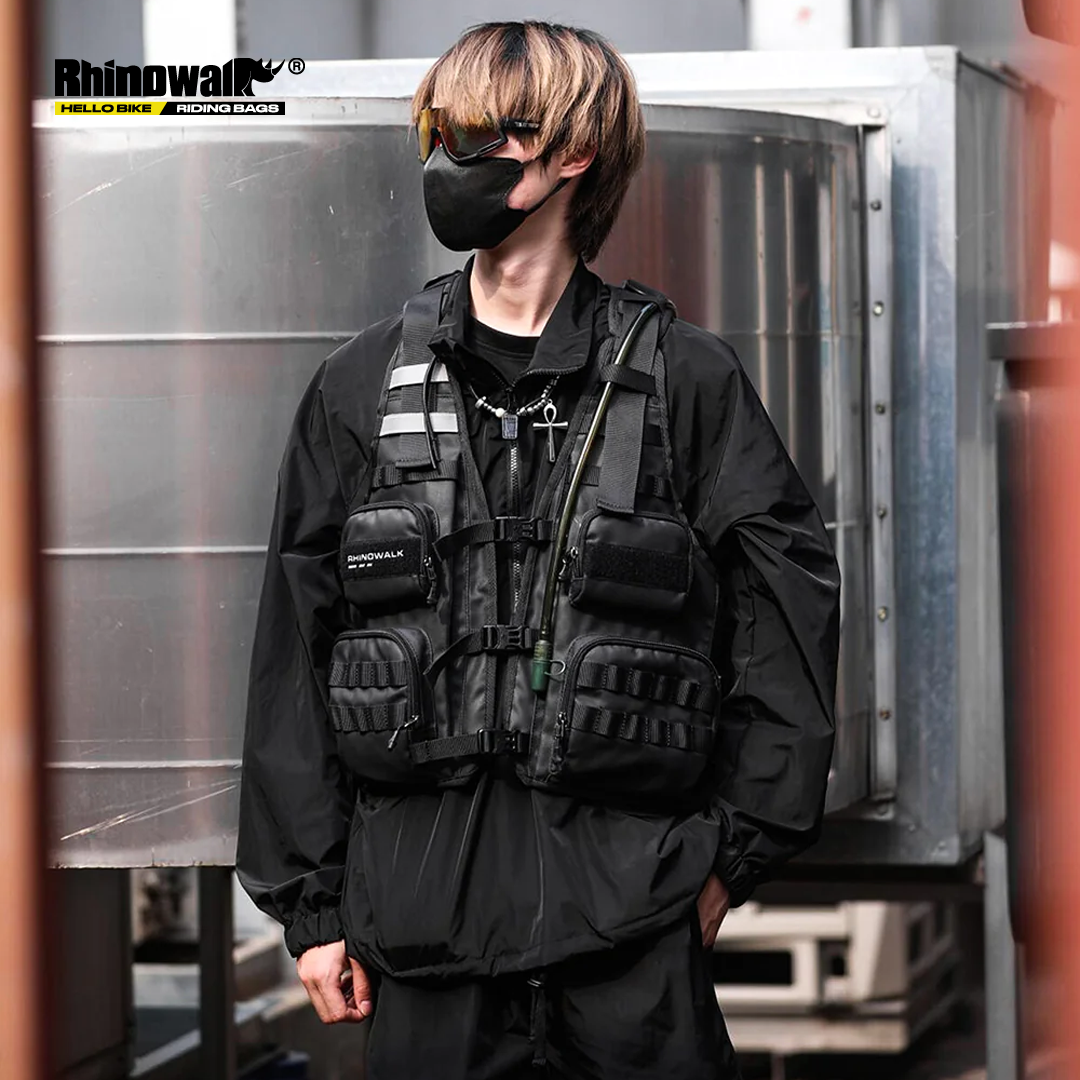 Rhinowalk M1012 Vest Motorcycle Bike Touring Fishing Jacket - Rompi
