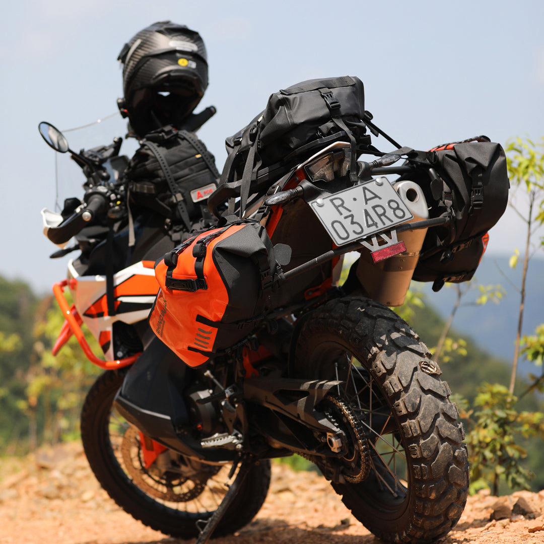 Rhinowalk MT1448 Motorcycle Pannier 48L Travel Bag -Tas Sepeda Motor