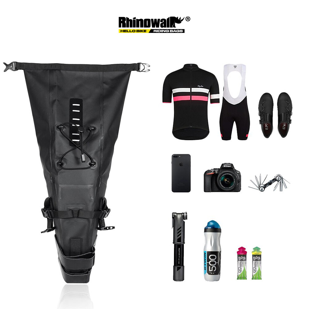 Rhinowalk RK19511 Bike Waterproof Saddle Bag 10L - Tas Sadel Sepeda