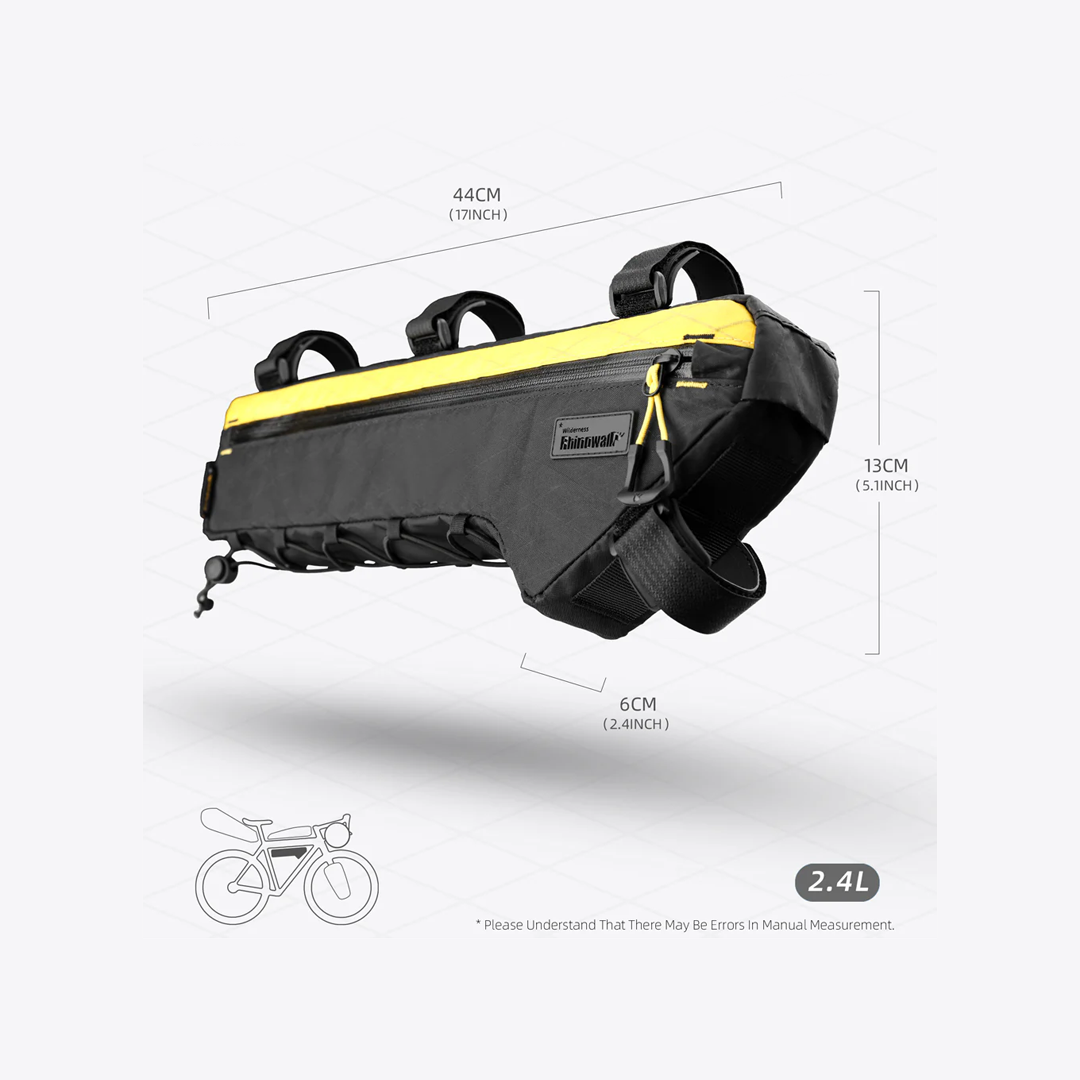 Rhinowalk BHD0017 Bike Front Frame Triangle Bag 2.4L- Tas Sepeda