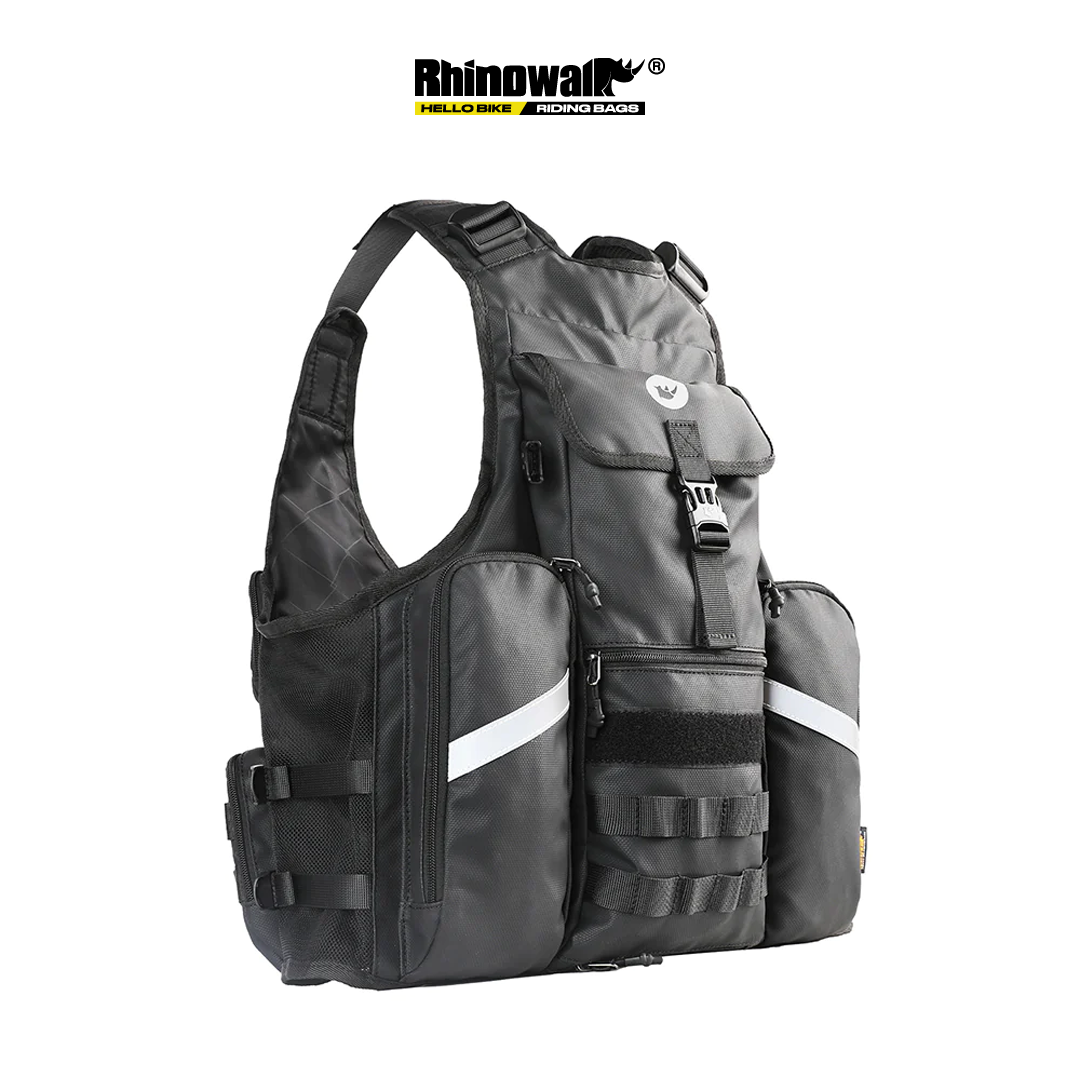 Rhinowalk M1012 Vest Motorcycle Bike Touring Fishing Jacket - Rompi