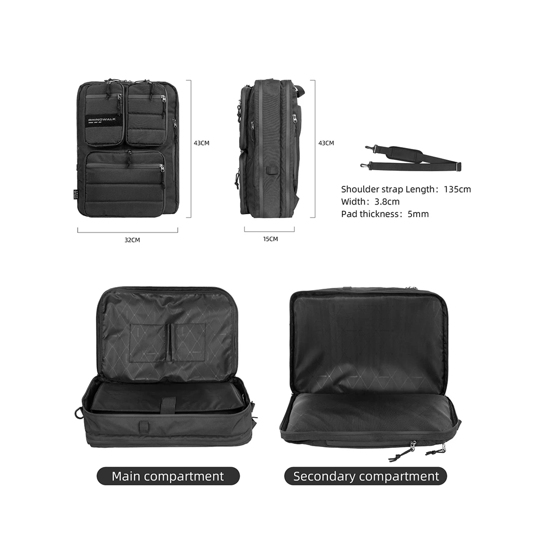 Rhinowalk RK6205 Bike 25L Pannier Bag and Backpack - Tas Sepeda