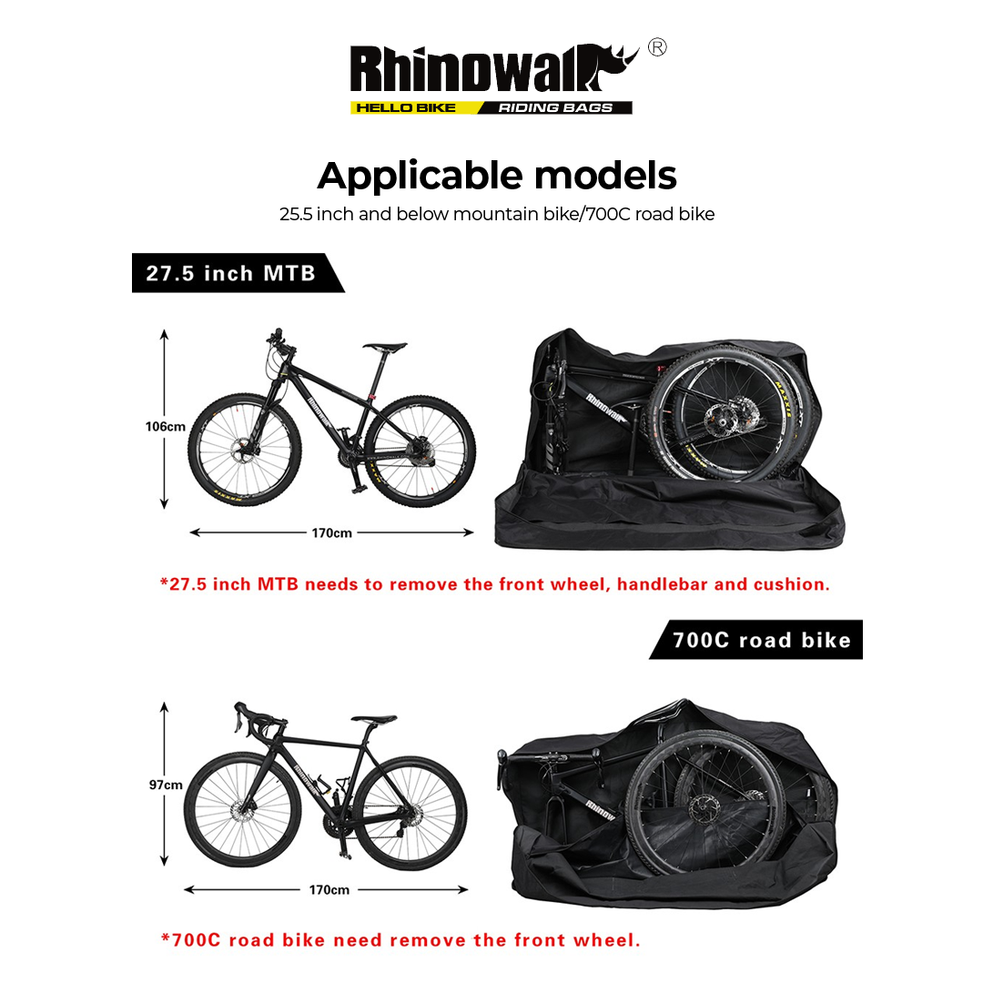 Rhinowalk RM263 Bike Loading Carry Bag 700C / 27.5" - Tas Sepeda