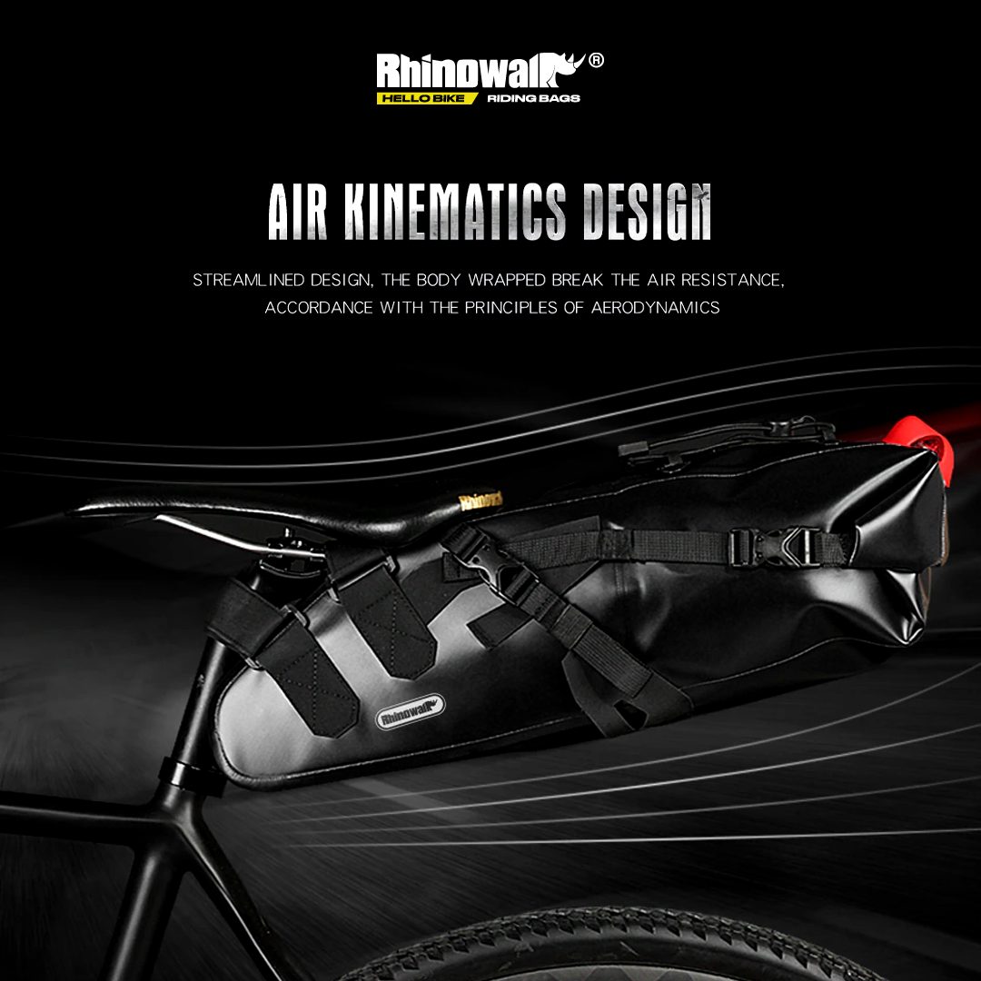 Rhinowalk RK19512 Bike Waterproof Saddle Bag 5L - Tas Sadel Sepeda