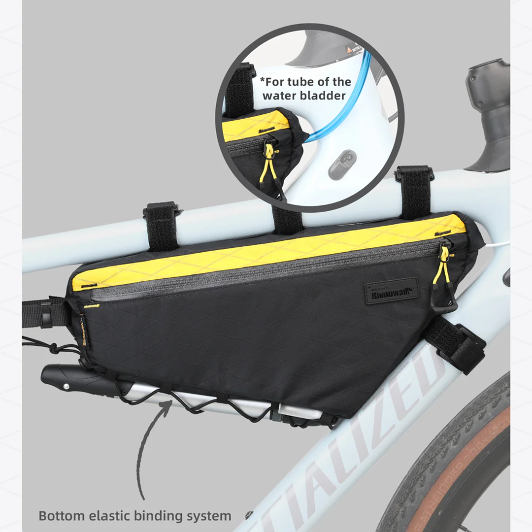 Rhinowalk BHD0018 Bike Front Frame Triangle Bag 2.9L- Tas Sepeda