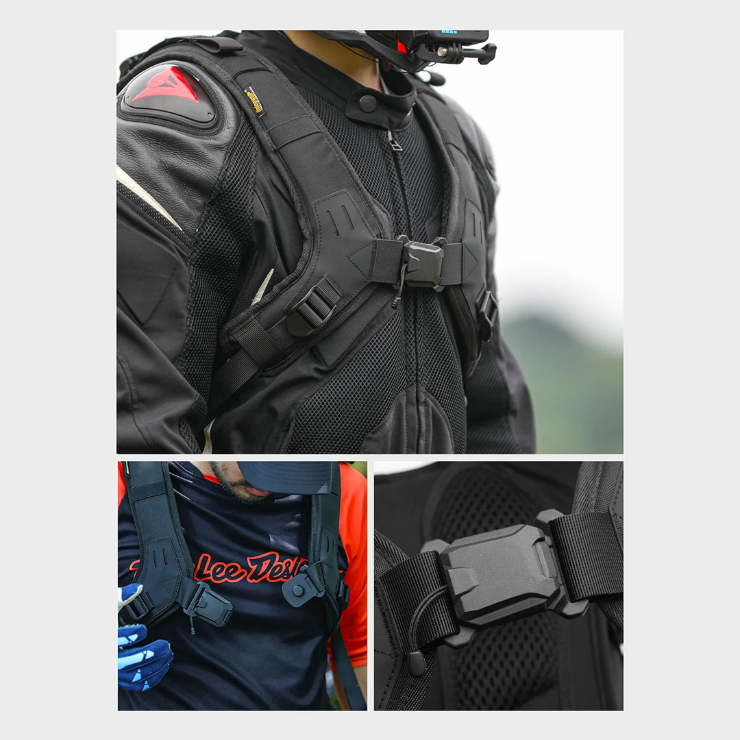 Rhinowalk MJX2005 Quick Release Magnetic Motorcycle Backpack 23L - Tas Sepeda Motor