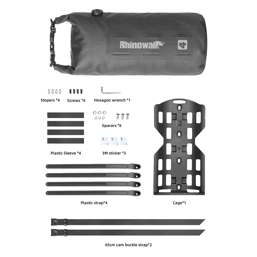 Rhinowalk RK4041 Bike 4L Fork Bottle Bag - Tas Botol Sepeda