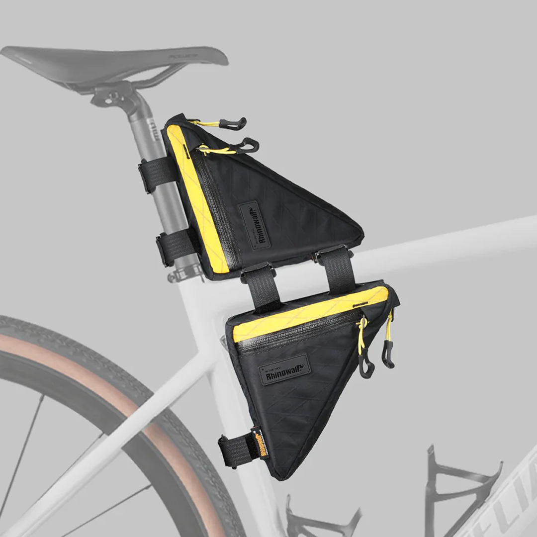 Rhinowalk BHD0019 Bike Front Frame Triangle Bag 0.9L Wilderness Mini - Tas Sepeda