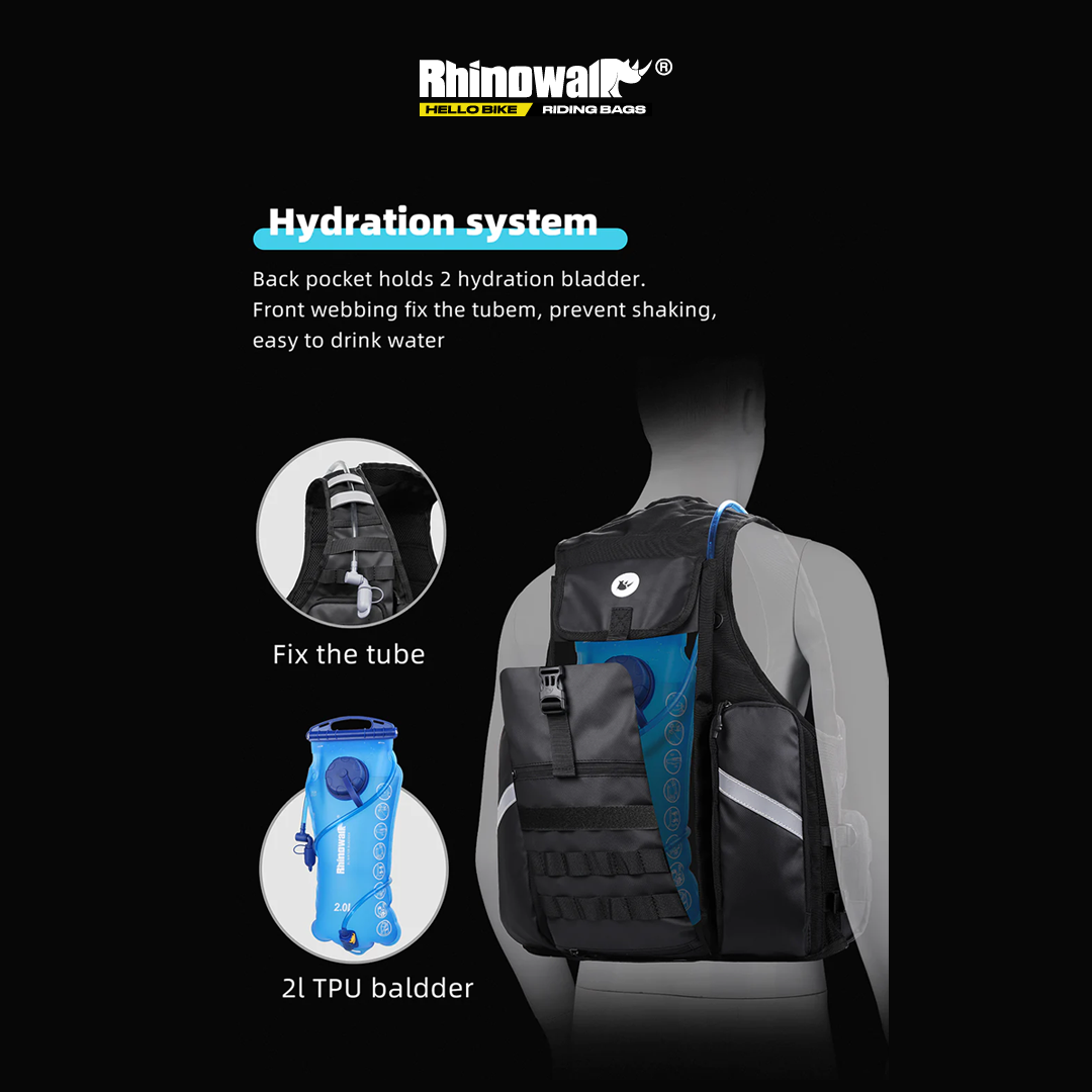 Rhinowalk M1012 Vest Motorcycle Bike Touring Fishing Jacket - Rompi