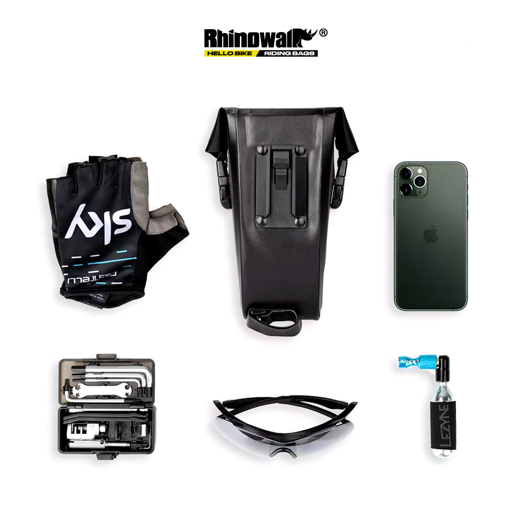 Rhinowalk X20516 Bike Waterproof Saddle Bag 1.5L - Tas Sadel Sepeda