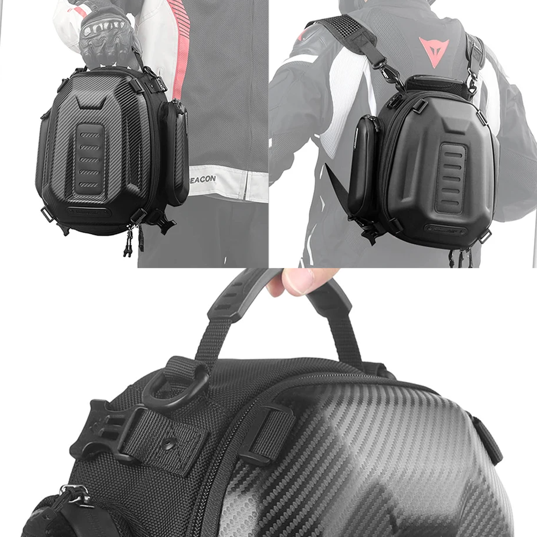 Rhinowalk MTR4001 Motorcycle Pannier 12-18L Tail Bag -Tas Sepeda Motor