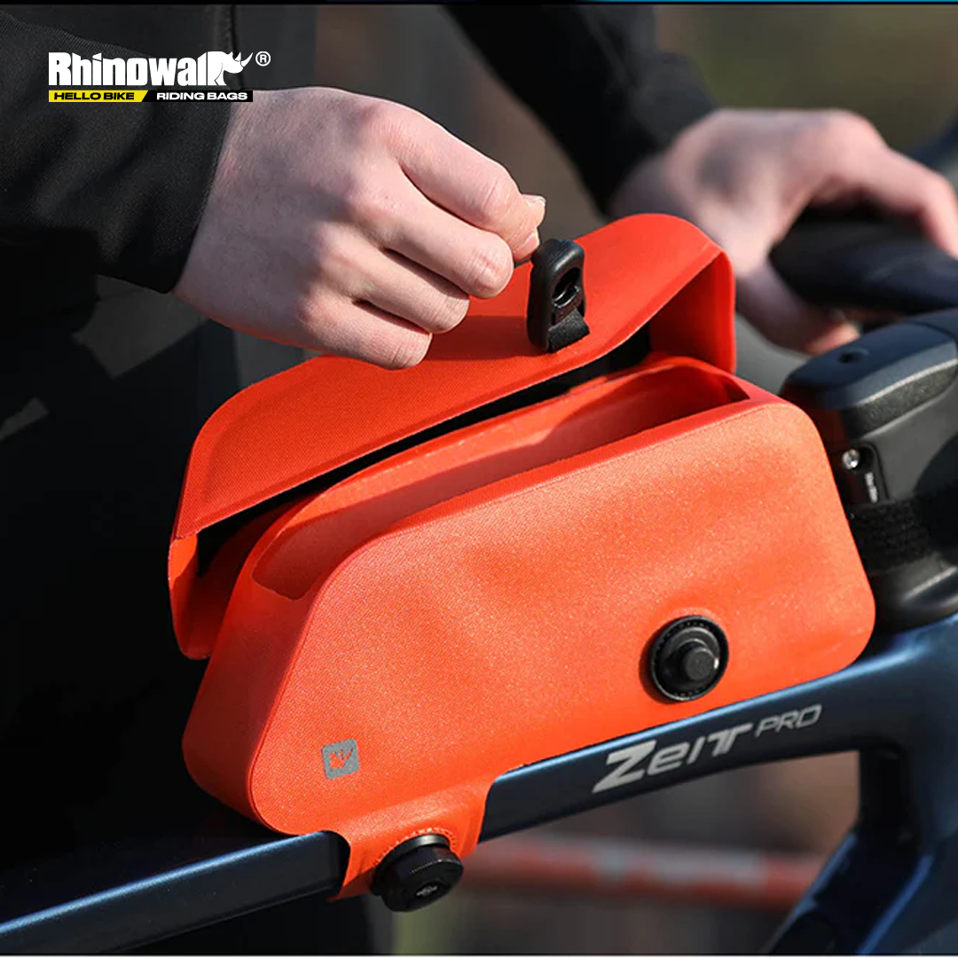 Rhinowalk K33 Waterproof Bike Front Frame Triangle Bag with Magnetic Locking - Tas Sepeda