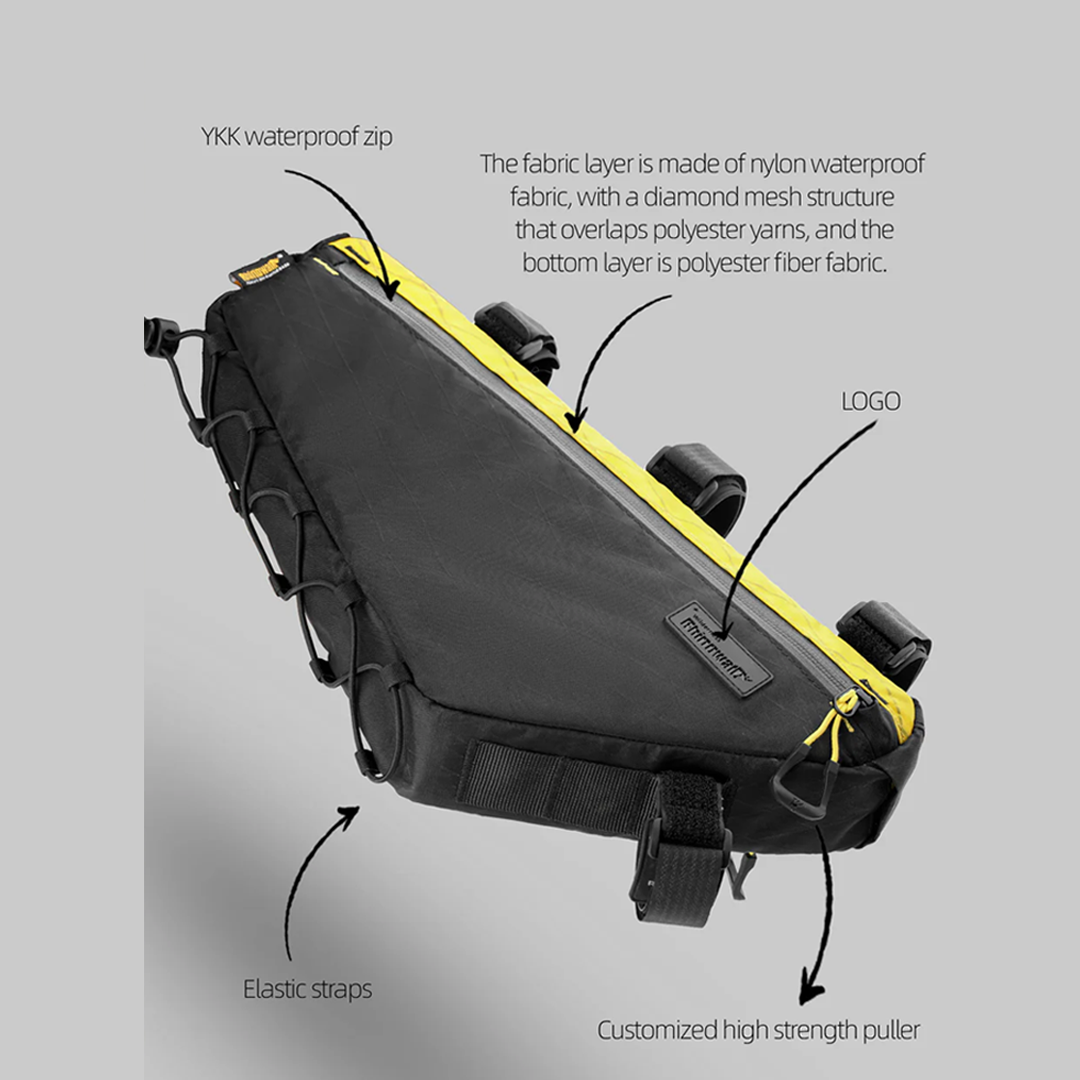 Rhinowalk BHD0018 Bike Front Frame Triangle Bag 2.9L- Tas Sepeda