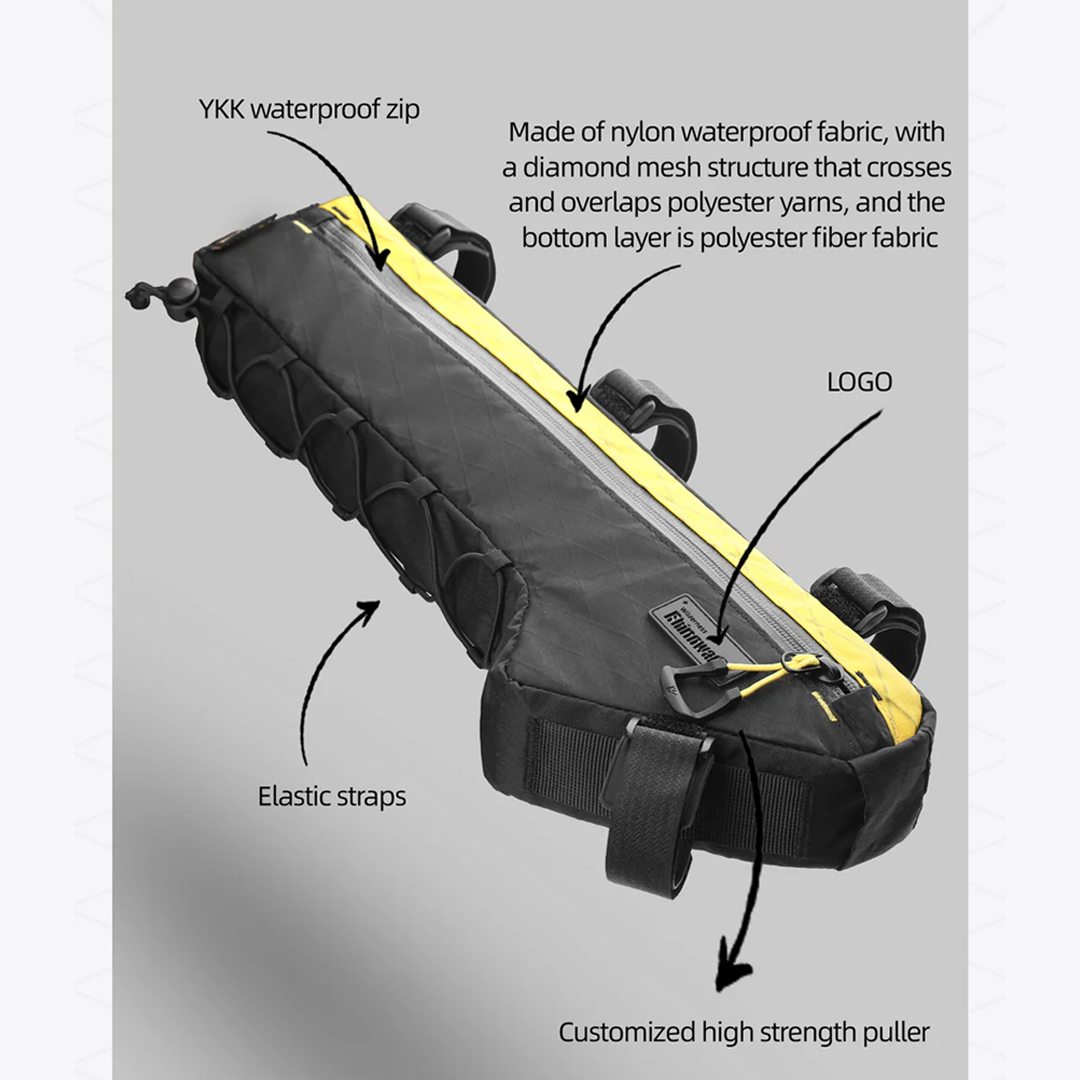 Rhinowalk BHD0017 Bike Front Frame Triangle Bag 2.4L- Tas Sepeda