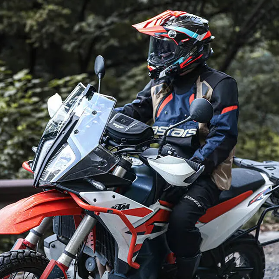 Rhinowalk MJX2010 Motorcycle Mechanic Series X Handlebar Bag 2L - Tas Motor - BLACK