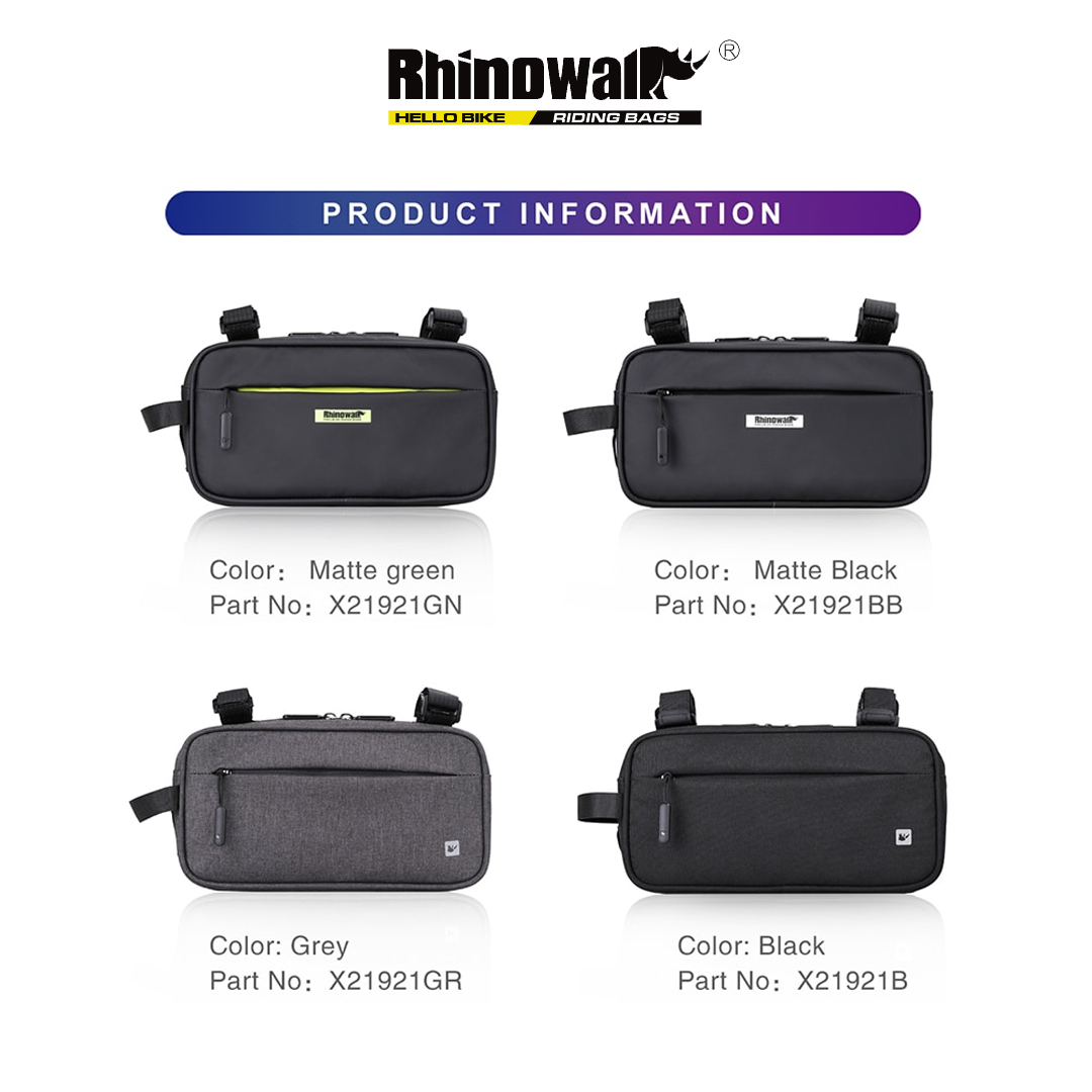 Rhinowalk X21921 Bike Handlebar / Frame Bag - Tas Stang Sepeda