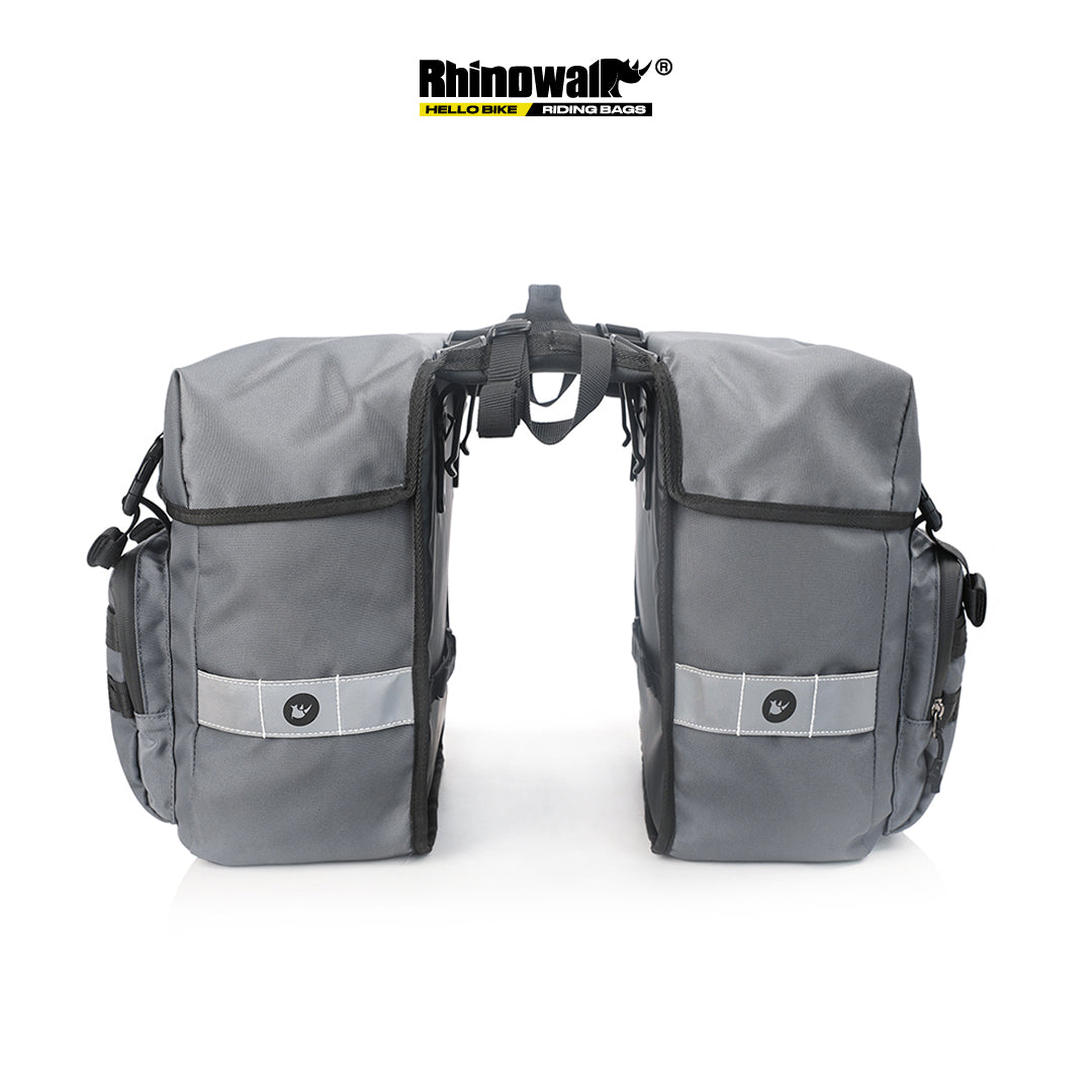 Rhinowalk RK24600 Bike Double Pannier Trunk 40L - Tas Sepeda