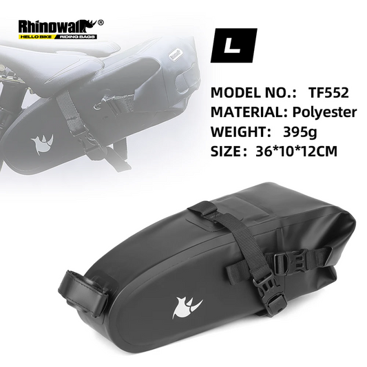Rhinowalk TF552 Bike Waterproof Saddle Bag 4L - Tas Sadel Sepeda