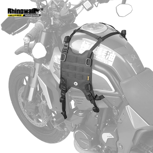 Rhinowalk MTR001B Motorcycle Tank Mounting Base Bag - Ikatan Tas Motor
