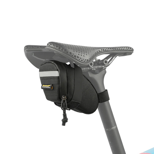 Rhinowalk BMQ0702 Bike Saddle Bag 0.4L - Tas Sadel Sepeda - BLACK