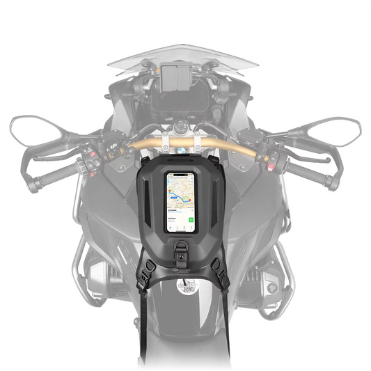 Rhinowalk MTR2506 Hard Shell Motorcycle Tank Mounting Base Bag 5.6L - Ikatan Tas Motor