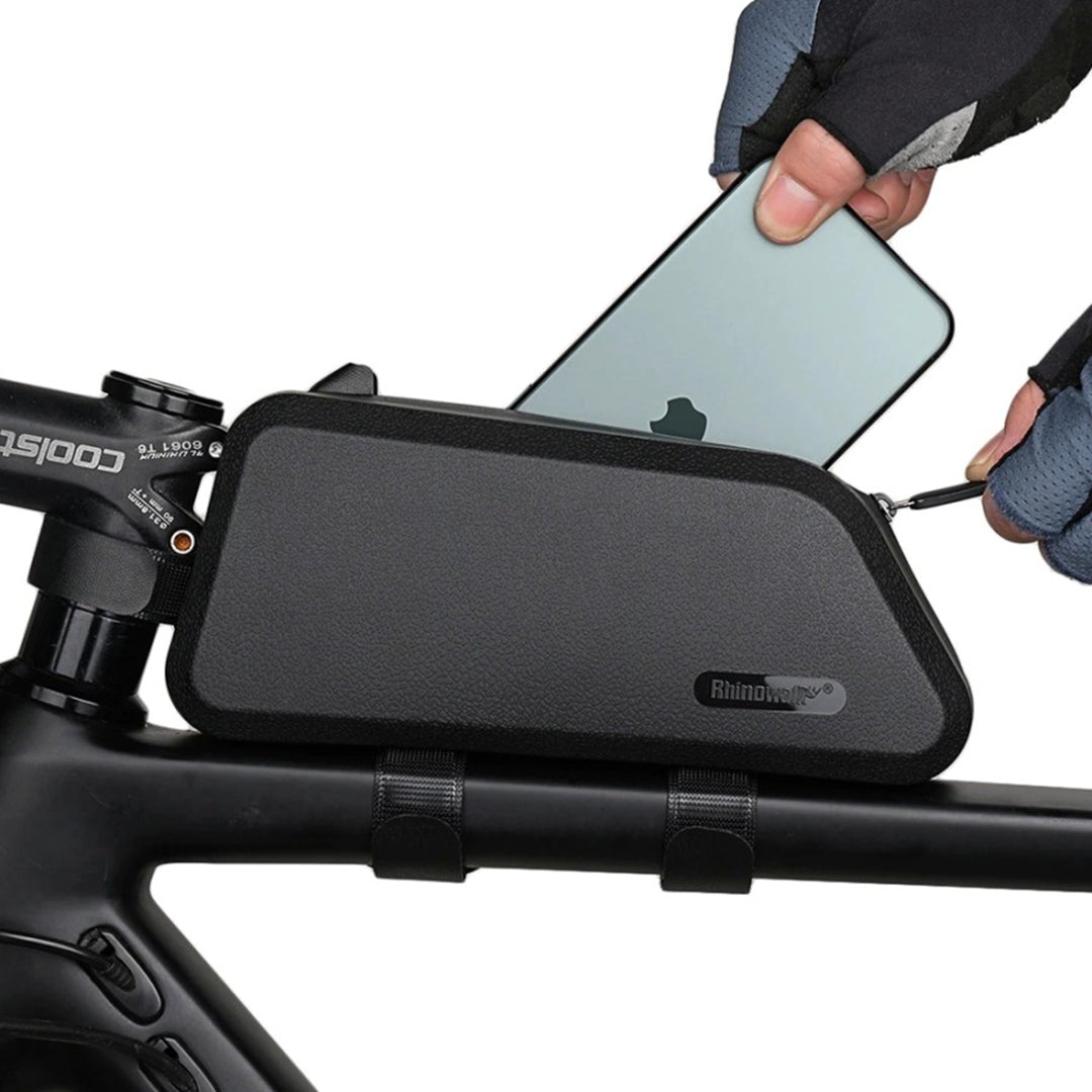 Rhinowalk K30 Bike Top Tube Frame Bag 1.5L - Tas Sepeda MTB BLACK