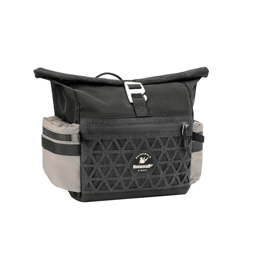 Rhinowalk BCT0208 Urban Bike Handlebar Bag 6.5L - Tas Depan Sepeda Lipat - BLACK