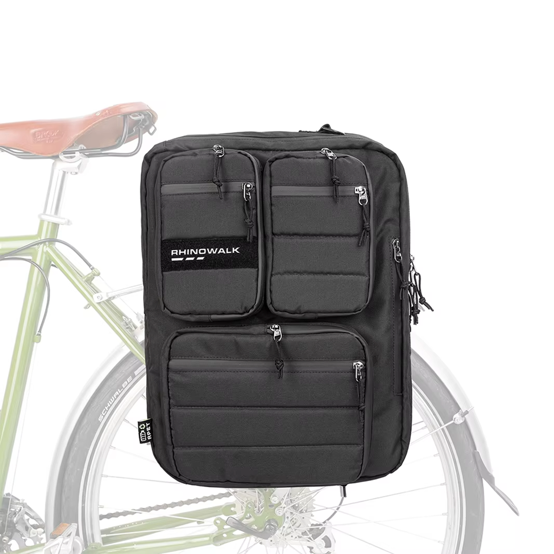 Rhinowalk RK6205 Bike 25L Pannier Bag and Backpack - Tas Sepeda