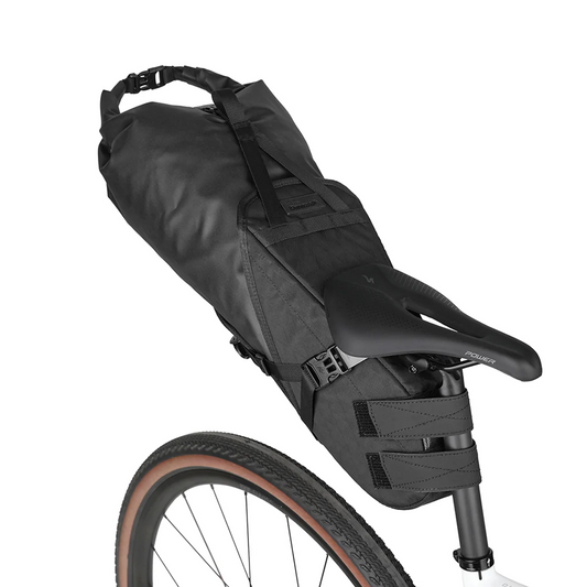Rhinowalk BHD0020 Bike Waterproof Saddle Bag 14L - Tas Sadel Sepeda - Black