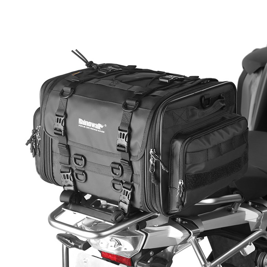 Rhinowalk MTR4045 Motorcycle Tail Seat Bag 33-45L - Tas Sepeda Motor