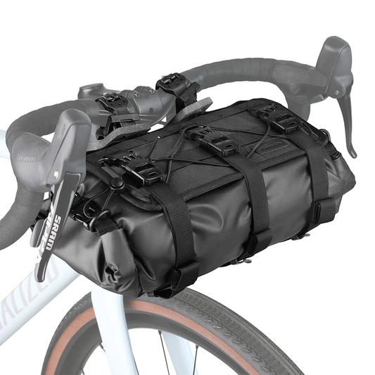 Rhinowalk BHD0011 Bike Handlebar Waterproof Bag 8L Wilderness Series - Tas Stang Sepeda - Black
