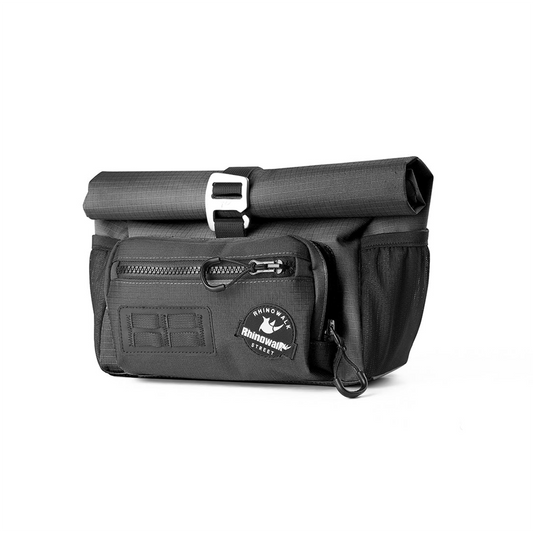 Rhinowalk BCT0201 COSMOPOLIS Urban Bike Handlebar Bag 4L - Tas Depan Sepeda - BLACK