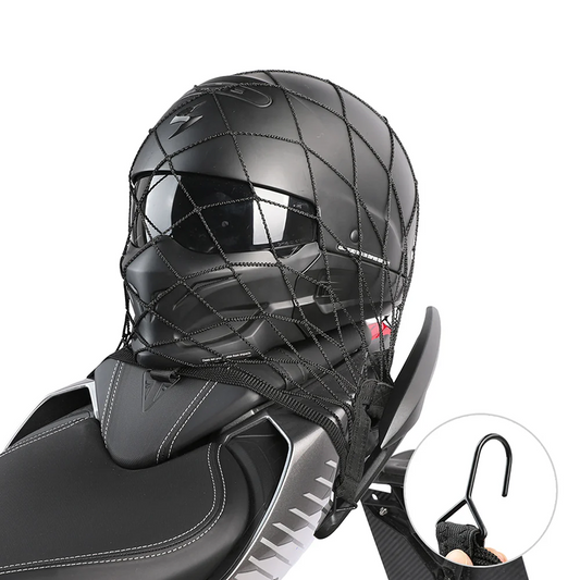 Rhinowalk MTR003A Motorcycle Helmet Holder Net Metal Hook - Jaring Helm Motor - Black