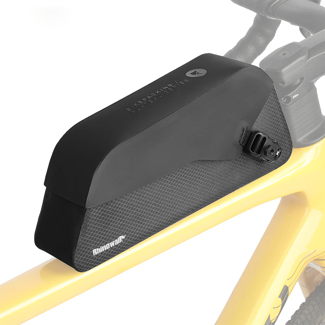 Rhinowalk BGY0055 Waterproof Magnetic Top Tube Bag 1.3L- Tas Sepeda - Black