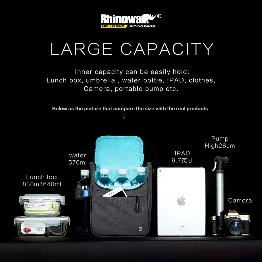 Rhinowalk RK18995 Bike Handlebar Bag - Tas Stang Sepeda