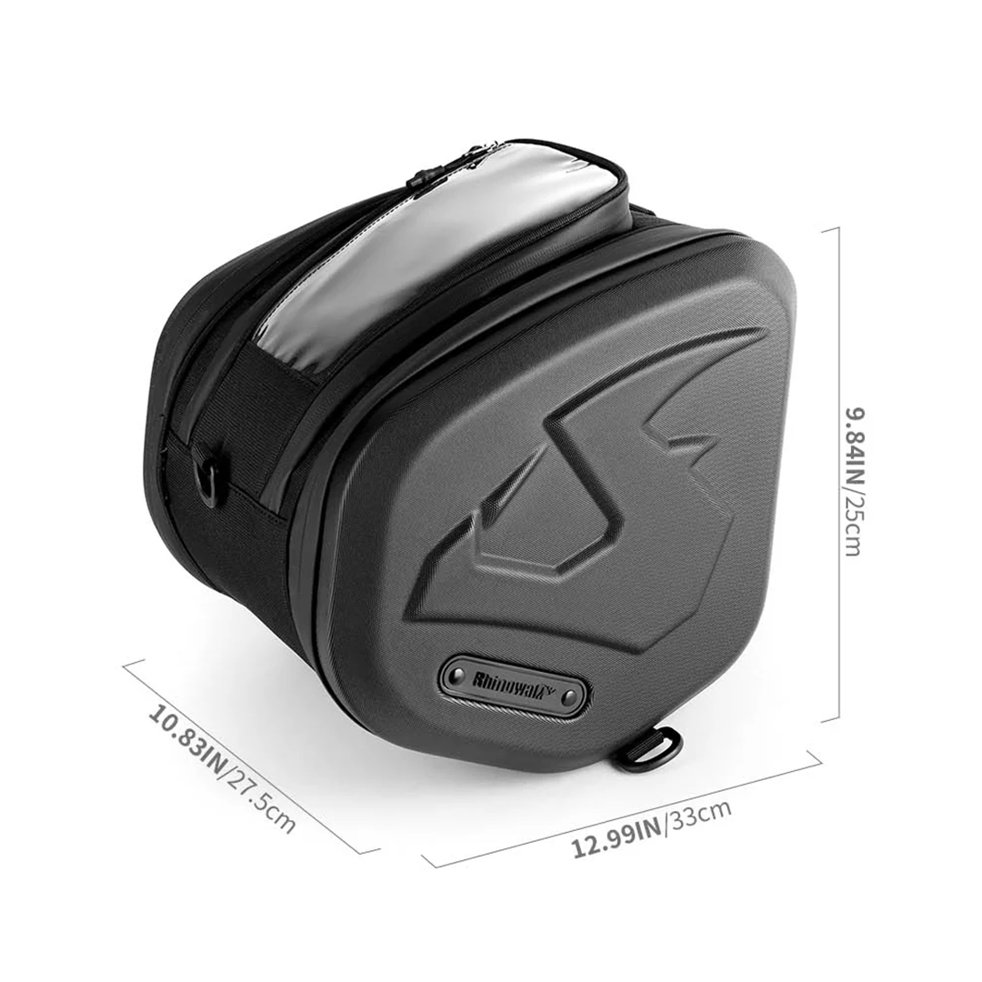 Rhinowalk MFT2311 Motorcycle Tunnel Bag For Scooter 16L - Tas Sepeda Motor - Black