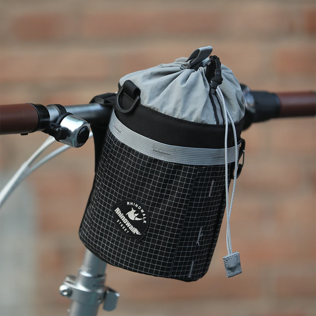 Rhinowalk BCT0207 Urban Bike Handlebar Bag 2.5L - Tas Depan Sepeda - Black