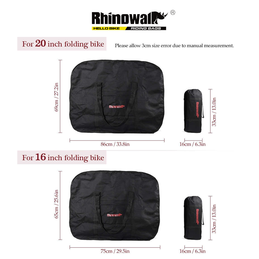 Rhinowalk RK16 Bike Loading Carry Storage Bag 16inch - Tas Sepeda