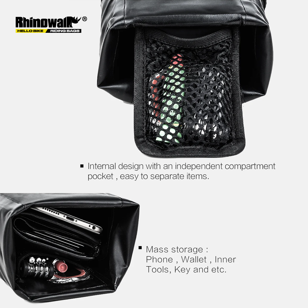 Rhinowalk TF552 Bike Waterproof Saddle Bag 4L - Tas Sadel Sepeda