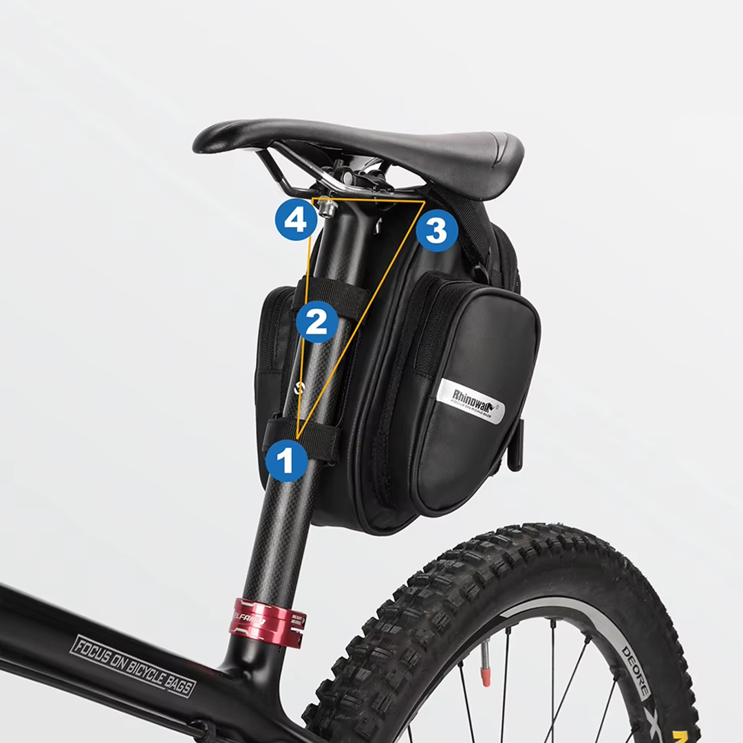Rhinowalk X21557 Bike Waterproof Saddle Bag - Tas Sadel Sepeda