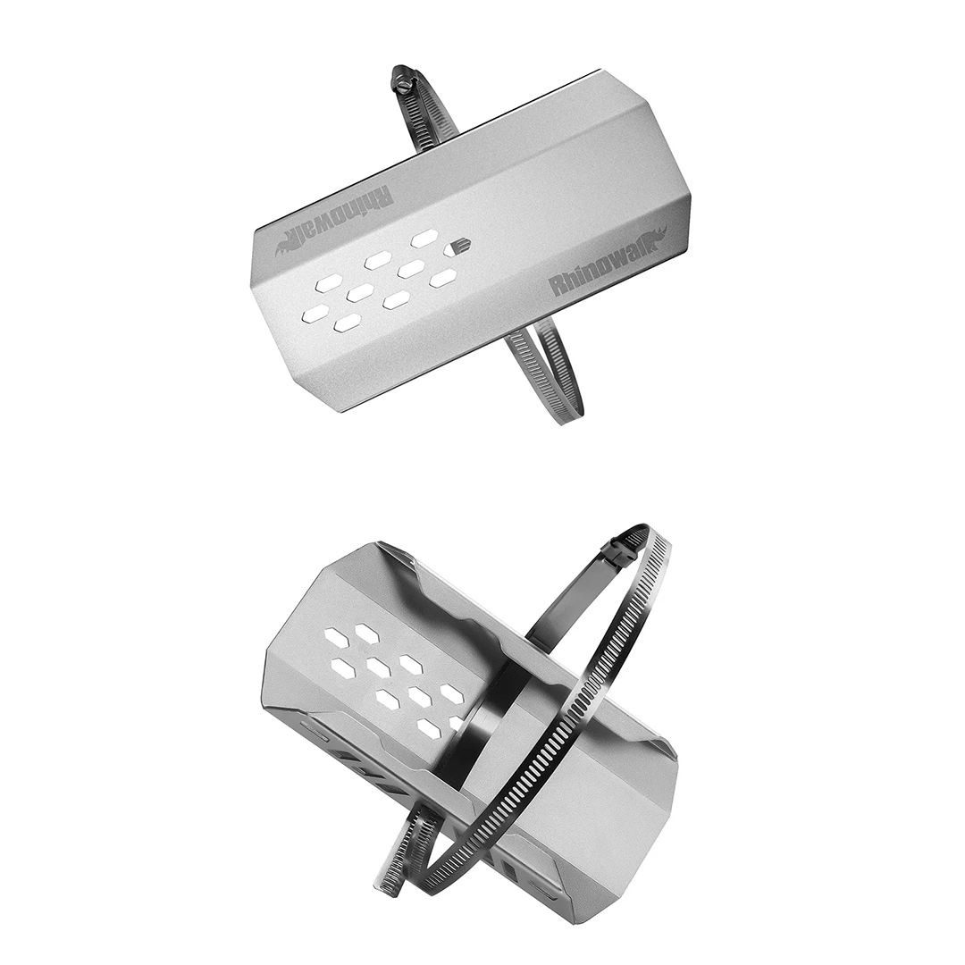 Rhinowalk MTR010 Motorcycle Exhaust Heat Shield - Pelindung Knalpot Motor - Silver