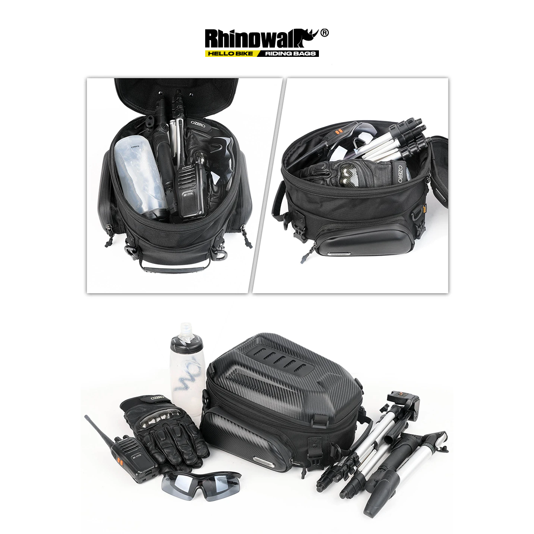 Rhinowalk MTR4001 Motorcycle Pannier 12-18L Tail Bag -Tas Sepeda Motor