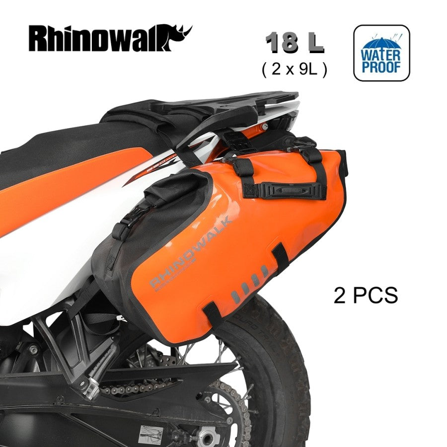 Rhinowalk MT1418 Motorcycle Pannier 18L Travel Bag - Tas Sepeda Motor