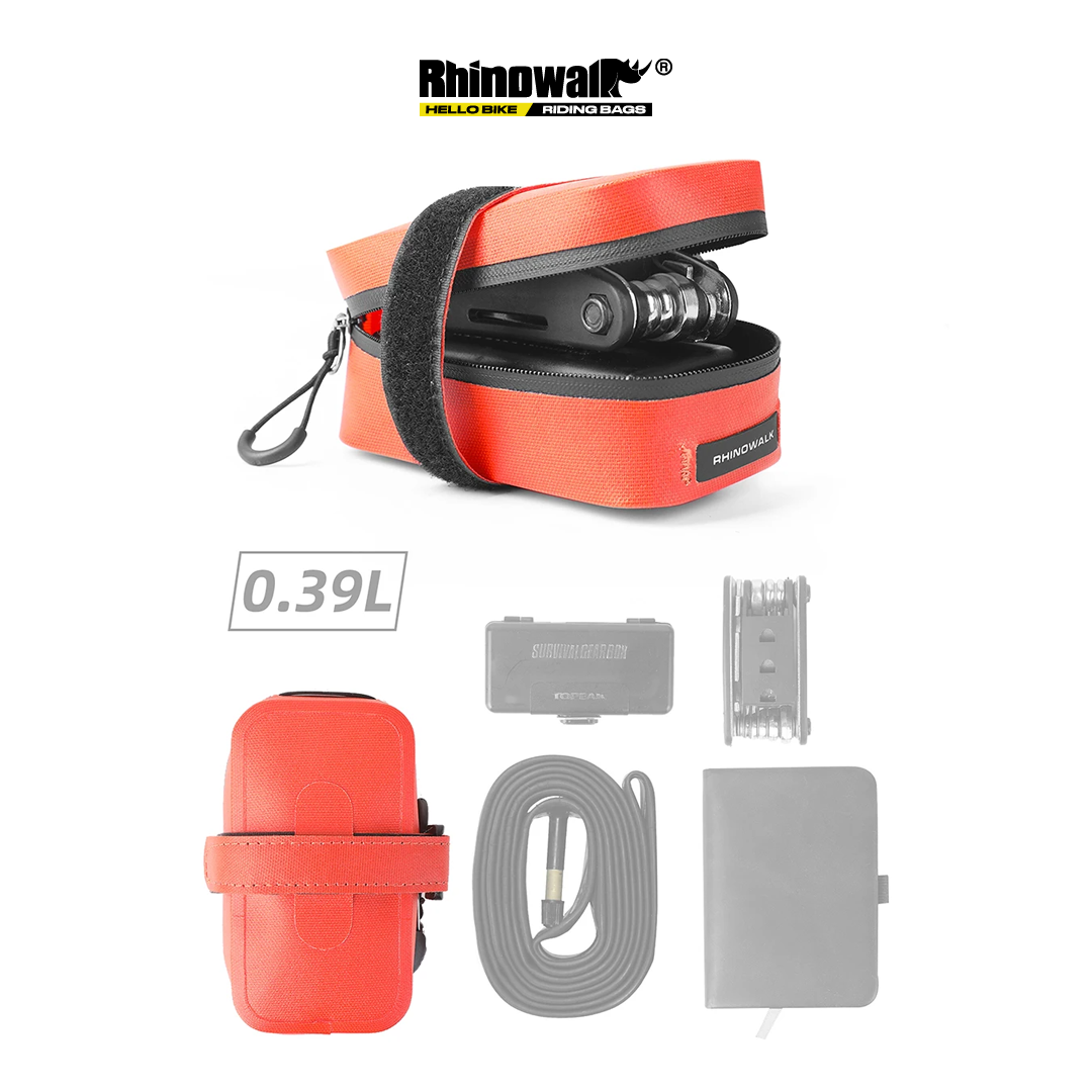 Rhinowalk RK5200 Bike Waterproof Saddle Bag - Tas Sadel Sepeda