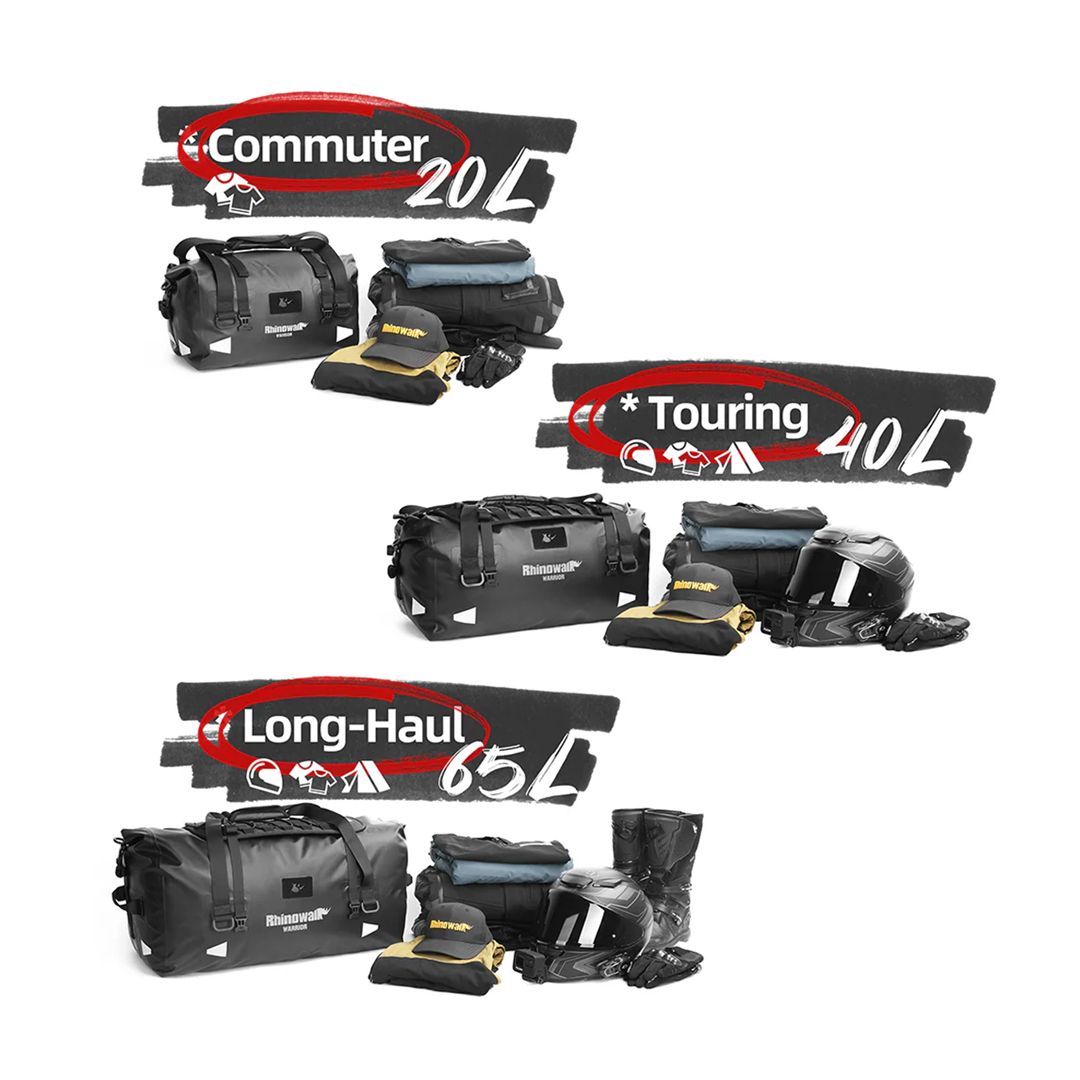 Rhinowalk MYS2401 Waterproof Motorcycle Dry Duffle Bag 20L - Tas Sepeda Motor