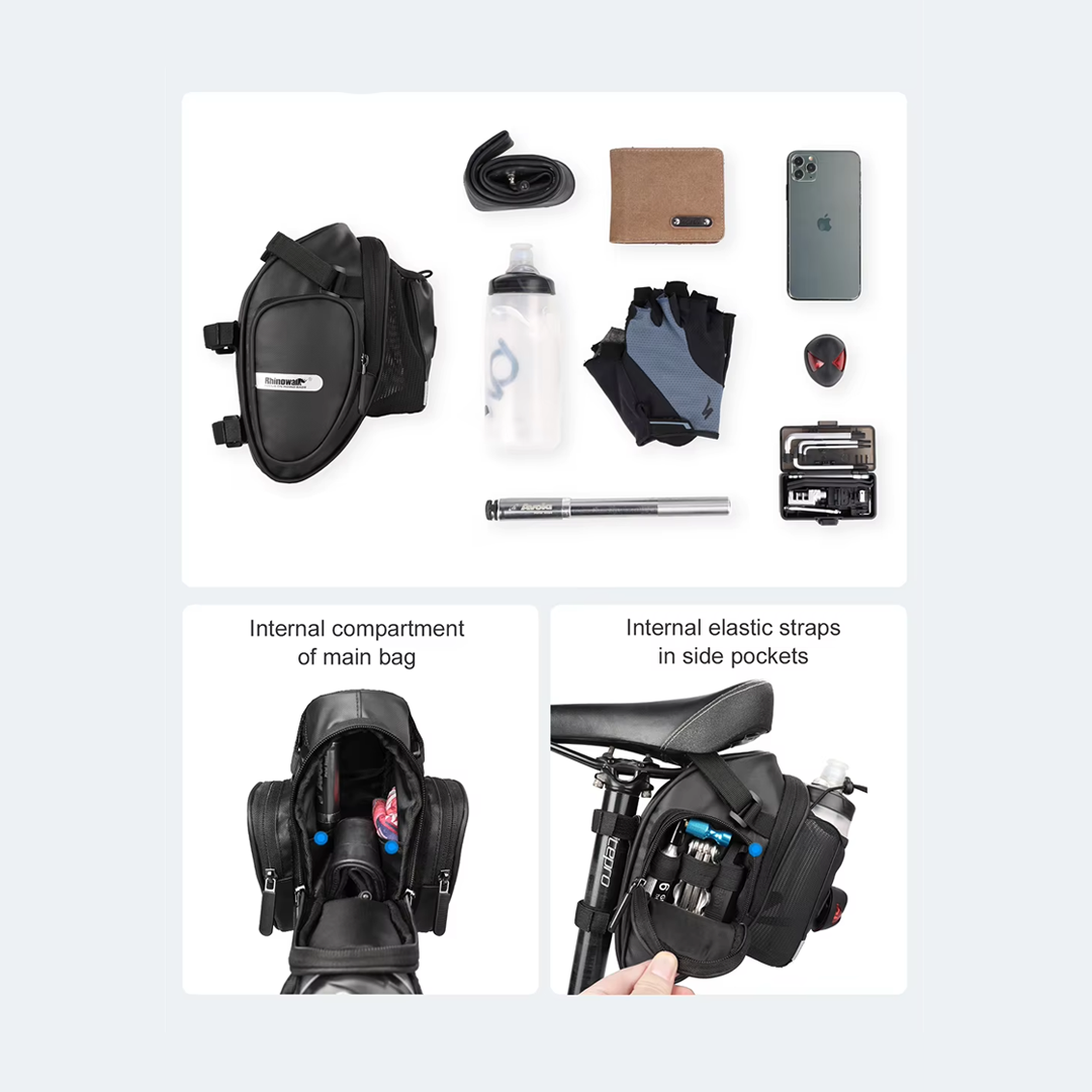Rhinowalk X21557 Bike Waterproof Saddle Bag - Tas Sadel Sepeda