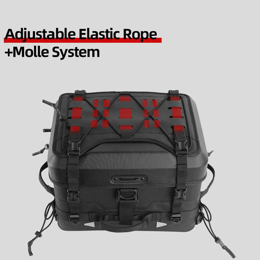 Rhinowalk MFT2305 Waterproof Motorcycle Tail Luggage 36L -Tas Sepeda Motor
