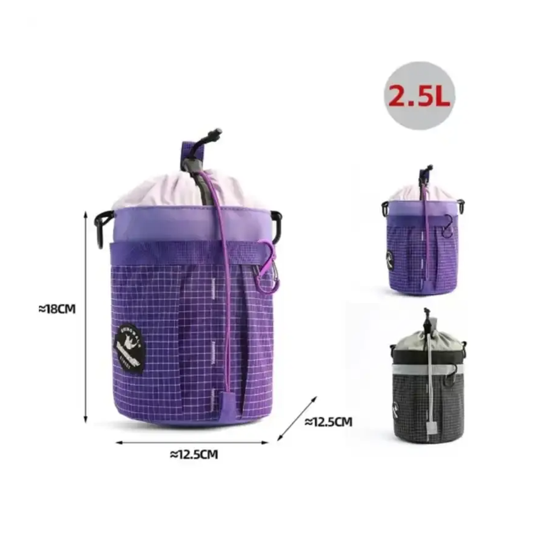 Rhinowalk BCT0207 Urban Bike Handlebar Bag 2.5L - Tas Depan Sepeda - Black