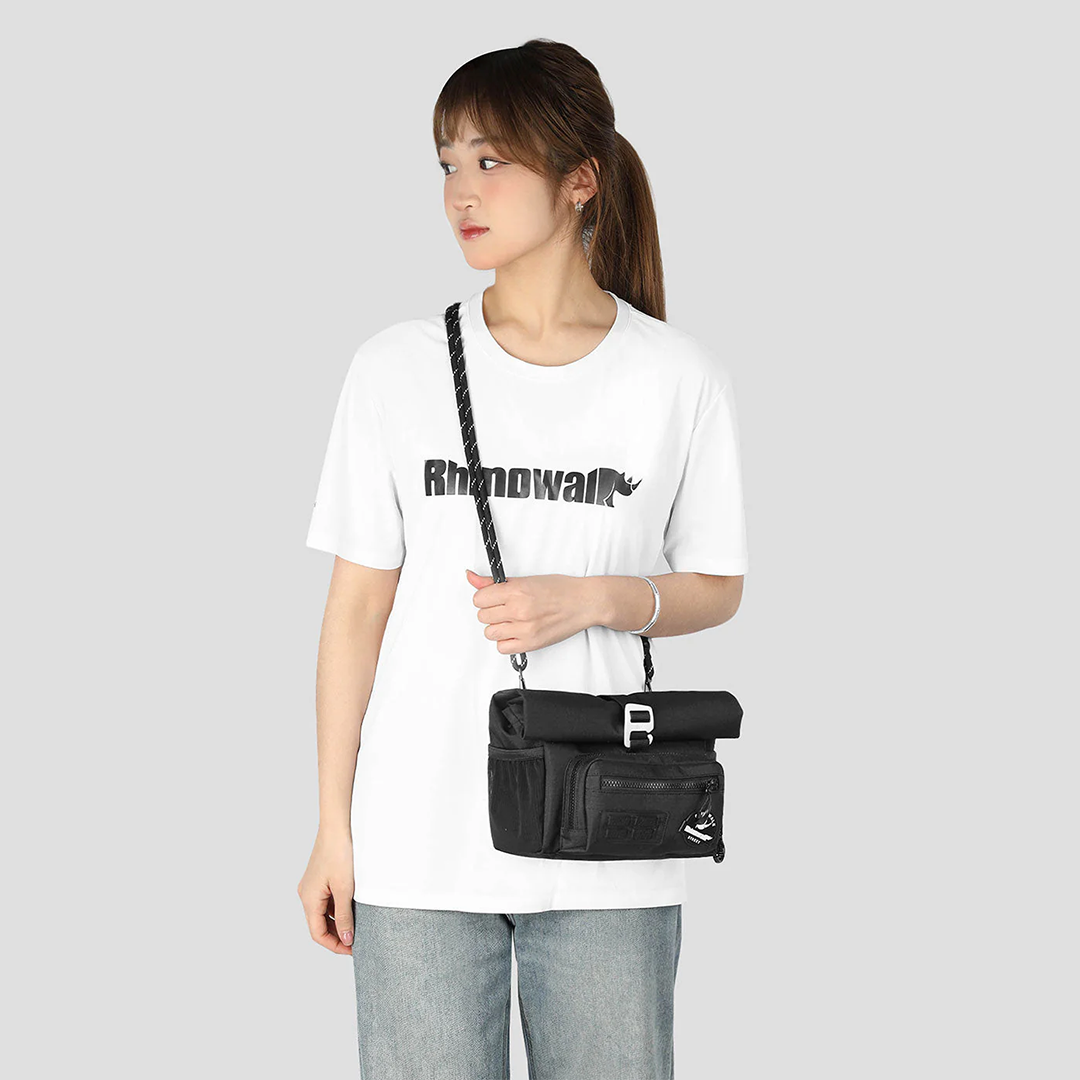 Rhinowalk BCT0201 COSMOPOLIS Urban Bike Handlebar Bag 4L - Tas Depan Sepeda - BLACK