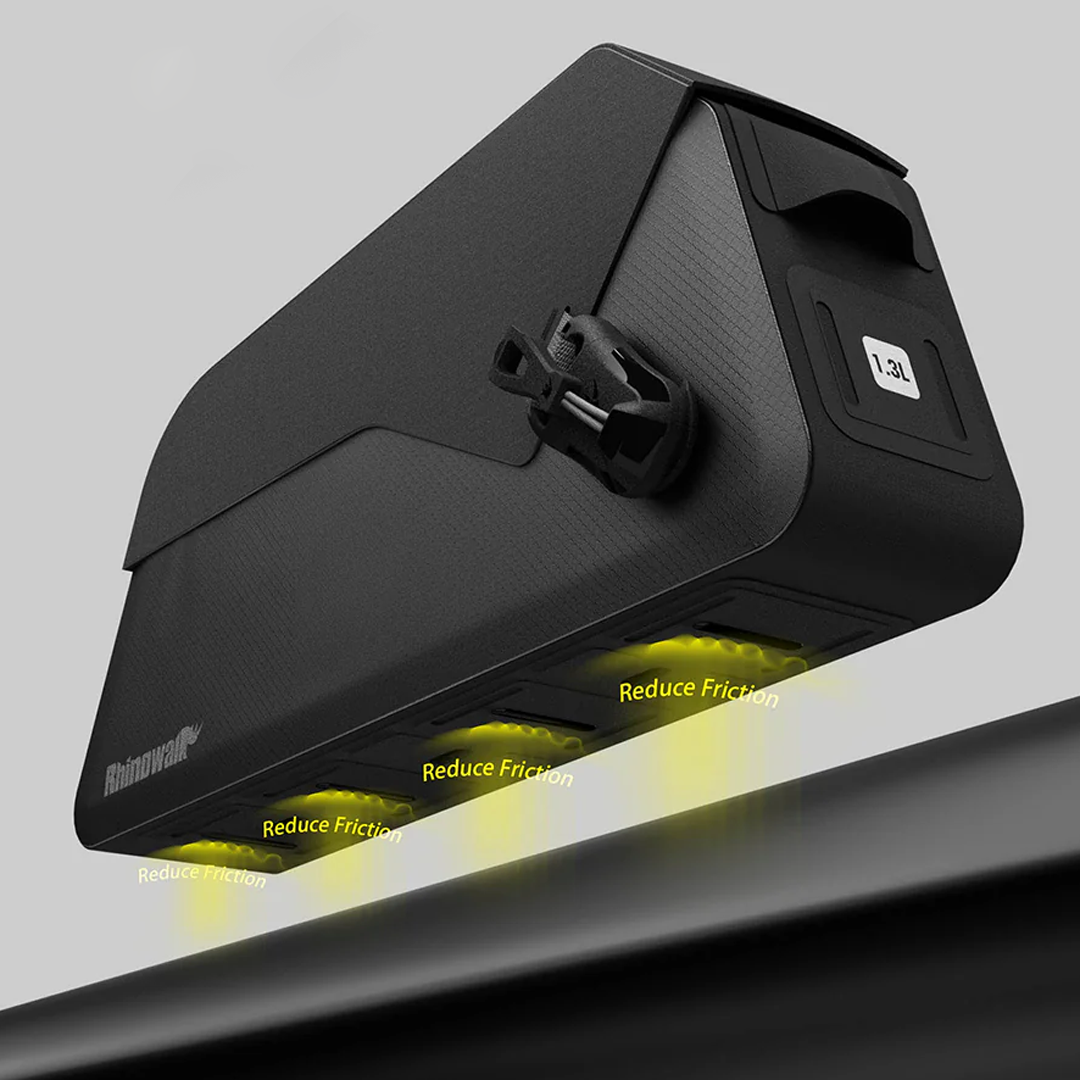 Rhinowalk BGY0055 Waterproof Magnetic Top Tube Bag 1.3L- Tas Sepeda - Black